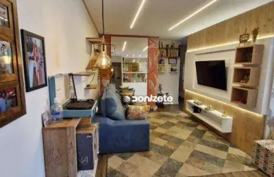 Apartamento com 3 dormitórios à venda, 96 m² por r$ 918.000,00 - vila scarpelli - santo andré/sp