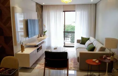 Apartamento com 3 dormitórios à venda, 117 m² por r$ 820.000,00 - campestre - santo andré/sp