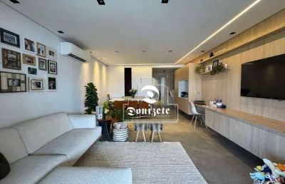 Apartamento com 3 dormitórios à venda, 160 m² por r$ 2.490.000,00 - jardim - santo andré/sp