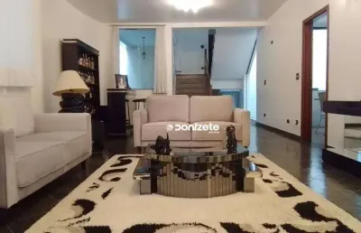 Sobrado com 4 dormitórios, 568 m² - venda por r$ 2.700.000,00 ou aluguel por r$ 15.764,47/mês - campestre - santo andré/sp