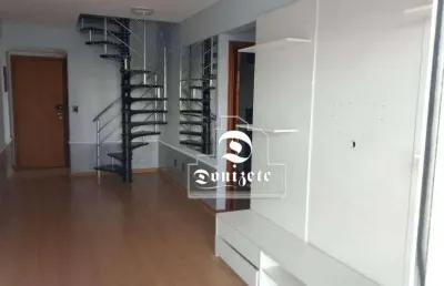 Cobertura com 2 dormitórios à venda, 130 m² por r$ 850.000,00 - santa maria - são caetano do sul/sp