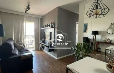 Apartamento com 2 dormitórios à venda, 62 m² por r$ 560.000,00 - campestre - santo andré/sp