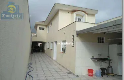 Sobrado com 4 dormitórios à venda, 295 m² por r$ 1.099.999,99 - vila scarpelli - santo andré/sp