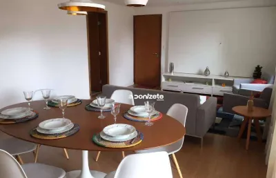 Apartamento com 3 dormitórios, 136 m² - venda por r$ 727.000,00 ou aluguel por r$ 5.840,00/mês - vila valparaíso - santo andré/sp