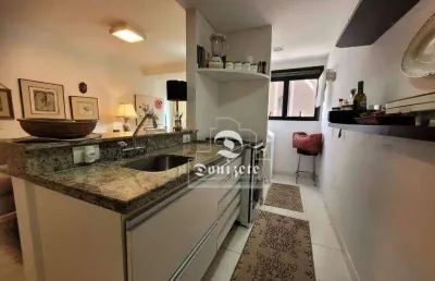 Apartamento com 1 dormitório à venda, 50 m² por r$ 542.999,90 - jardim - santo andré/sp