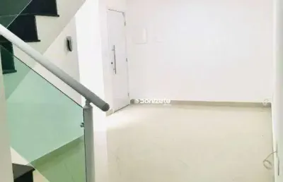 Cobertura com 2 dormitórios e 1 suíte/1 vaga  à venda, 100 m² por r$ 470.000 - utinga - santo andré/sp