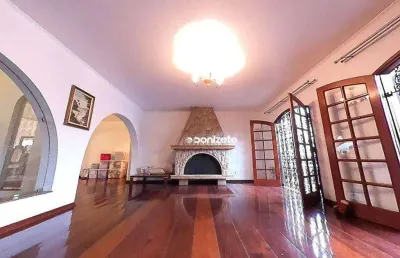 Casa, 325 m² - venda por r$ 2.499.999,99 ou aluguel por r$ 9.460,00/mês - jardim - santo andré/sp