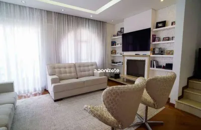 Apartamento com 3 dormitórios à venda, 180 m² por r$ 980.000,00 - vila bastos - santo andré/sp