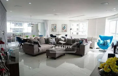 Apartamento com 3 dormitórios à venda, 232 m² por r$ 2.800.000,00 - vila assunção - santo andré/sp