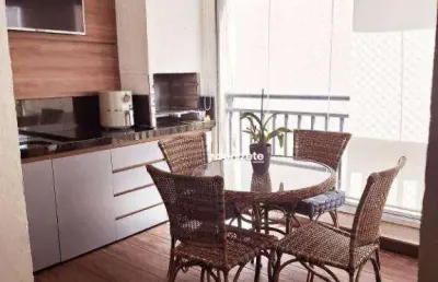 Apartamento com 3 dormitórios à venda, 94 m² por r$ 869.000,00 - vila scarpelli - santo andré/sp
