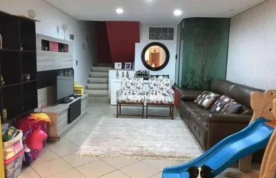 Sobrado à venda, 180 m² por r$ 630.000,00 - vila scarpelli - santo andré/sp
