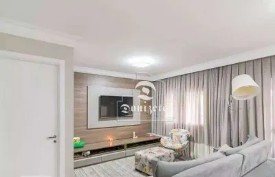 Apartamento com 3 dormitórios à venda, 166 m² por r$ 2.300.000,00 - jardim - santo andré/sp