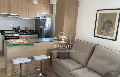 Apartamento com 2 dormitórios à venda, 53 m² por r$ 490.000,00 - jardim - santo andré/sp