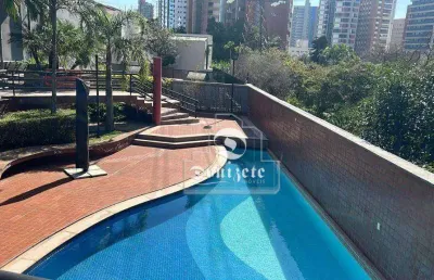 Apartamento com 3 dormitórios para alugar, 440 m² por r$ 40.800,00/mês - jardim - santo andré/sp