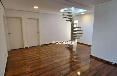 Cobertura com 3 dormitórios à venda, 171 m² por r$ 1.035.000,00 - paraíso - santo andré/sp