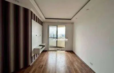 Apartamento com 2 dormitórios, 59 m² - venda por r$ 370.000,00 ou aluguel por r$ 3.110,66/mês - vila américa - santo andré/sp