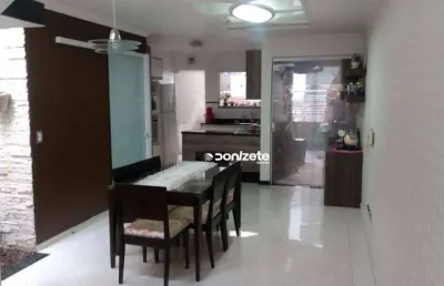 Sobrado com 3 dormitórios à venda, 347 m² por r$ 1.890.000,00 - campestre - santo andré/sp