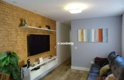 Cobertura com 3 dormitórios à venda, 190 m² por r$ 995.000,00 - campestre - santo andré/sp