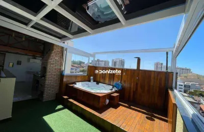 Cobertura com 2 dormitórios à venda, 86 m² por r$ 735.000,00 - santa maria - santo andré/sp