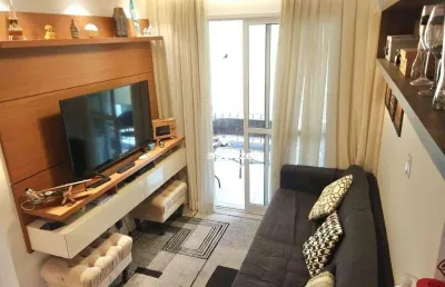 Apartamento com 2 dormitórios à venda, 47 m² por r$ 395.000,00 - vila valparaíso - santo andré/sp
