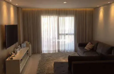 Apartamento com 3 dormitórios à venda, 122 m² por r$ 1.000.000,00 - vila assunção - santo andré/sp