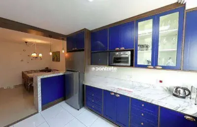 Sobrado com 3 dormitórios à venda, 168 m² por r$ 1.200.000,00 - vila scarpelli - santo andré/sp