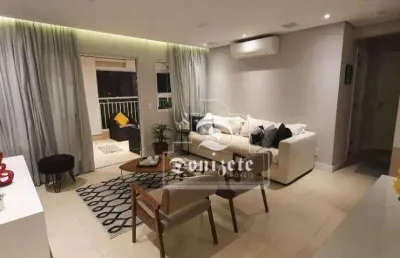 Apartamento com 2 dormitórios à venda, 90 m² por r$ 899.000,00 - vila apiaí - santo andré/sp
