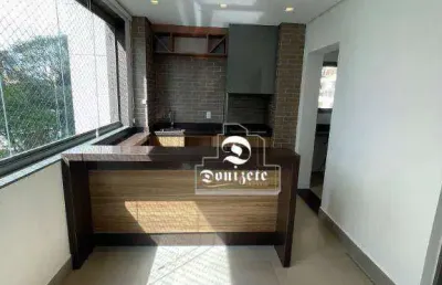 Apartamento com 3 dormitórios, 163 m² - venda por r$ 2.300.000,00 ou aluguel por r$ 9.735,00/mês - jardim - santo andré/sp