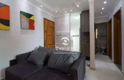 Apartamento com 2 dormitórios à venda, 47 m² por r$ 389.000,00 - paraíso - santo andré/sp