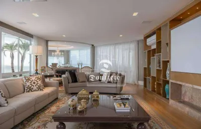 Apartamento com 4 dormitórios à venda, 380 m² por r$ 6.700.000,00 - vila alpina - santo andré/sp