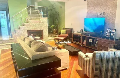 Sobrado com 4 dormitórios à venda, 250 m² por r$ 1.279.900,00 - vila valparaíso - santo andré/sp