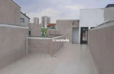 Cobertura à venda, 120 m² por r$ 579.000,00 - vila valparaíso - santo andré/sp