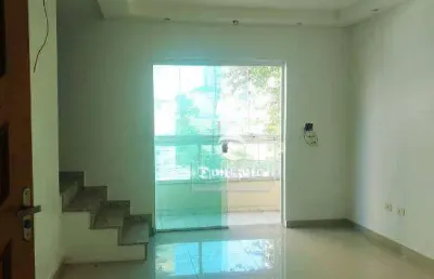 Cobertura com 2 dormitório com 1 suíte, 02 vagas à venda, 160 m²a/u  por r$ 860.000 - vila assunção - santo andré/sp