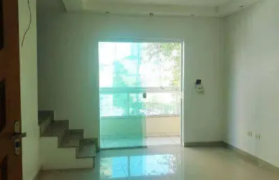 Cobertura com 2 dormitório com 1 suíte, 02 vagas à venda, 160 m²a/u  por r$ 860.000 - vila assunção - santo andré/sp