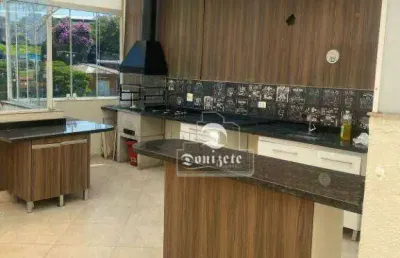 Cobertura com 2 dormitórios à venda, 55 m² por r$ 470.000,00 - vila valparaíso - santo andré/sp