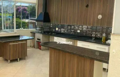 Cobertura com 2 dormitórios à venda, 55 m² por r$ 470.000,00 - vila valparaíso - santo andré/sp