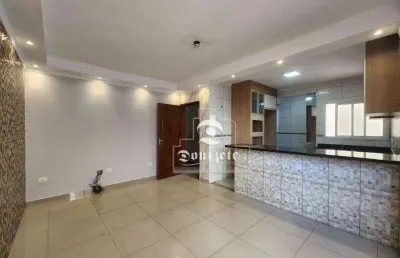 Cobertura com 2 dormitórios à venda, 112 m² por r$ 650.000,00 - vila pires - santo andré/sp