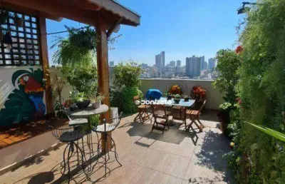 Cobertura com 2 dormitórios à venda, 120 m² por r$ 691.000,00 - santa maria - santo andré/sp