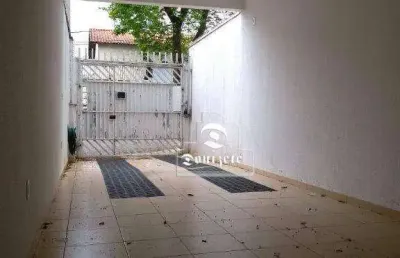 Sobrado com 3 dormitórios para alugar, 137 m² por r$ 4.041,08/mês - vila alzira - santo andré/sp