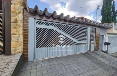 Casa com 3 dormitórios à venda, 183 m² por r$ 590.000,00 - vila luzita - santo andré/sp