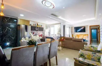 Cobertura com 2 dormitórios à venda, 150 m² por r$ 549.000,00 - vila américa - santo andré/sp