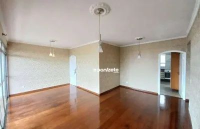 Apartamento com 4 dormitórios para alugar, 141 m² por r$ 3.982,10/mês - campestre - santo andré/sp