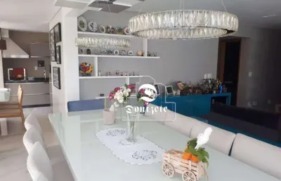 Apartamento com 4 dormitórios à venda, 140 m² por r$ 2.300.000,00 - jardim - santo andré/sp
