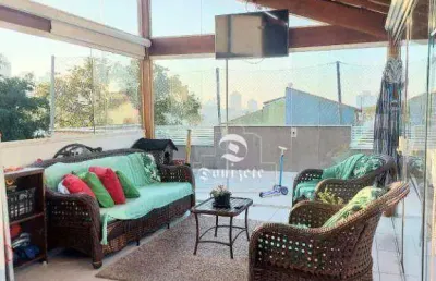 Cobertura com 2 dormitórios à venda, 108 m² por r$ 539.900,00 - vila marina - santo andré/sp