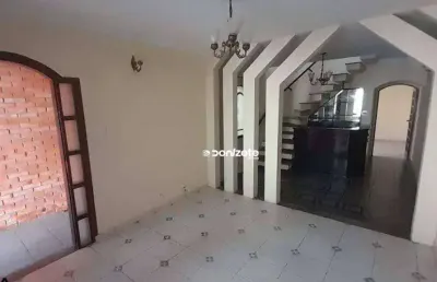 Sobrado com 3 dormitórios à venda, 164 m² por r$ 595.000,00 - vila scarpelli - santo andré/sp