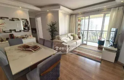 Apartamento com 3 dormitórios à venda, 85 m² por r$ 936.000,00 - jardim - santo andré/sp
