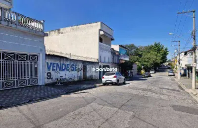 Terreno à venda, 300 m² por r$ 550.000,00 - vila palmares - santo andré/sp