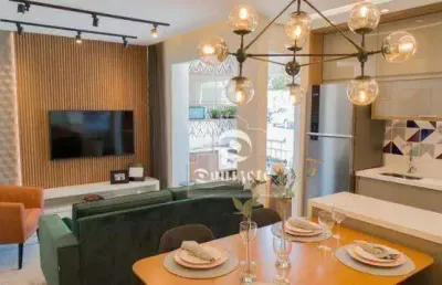 Apartamento à venda, 53 m² por r$ 458.000,00 - casa branca - santo andré/sp