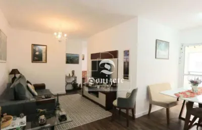 Apartamento à venda, 94 m² por r$ 799.000,00 - vila scarpelli - santo andré/sp