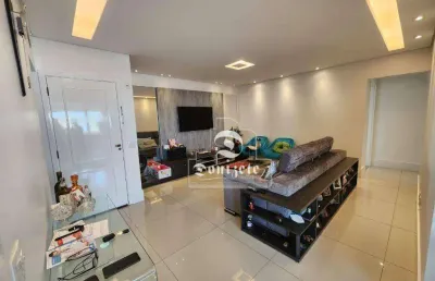 Apartamento à venda, 126 m² por r$ 1.379.999,98 - vila scarpelli - santo andré/sp